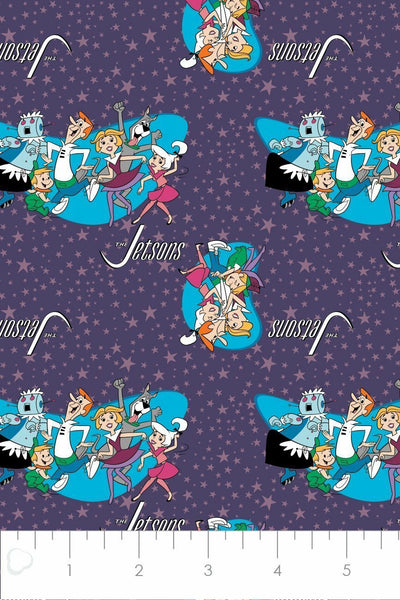 Jetsons Retro Shapes Purple