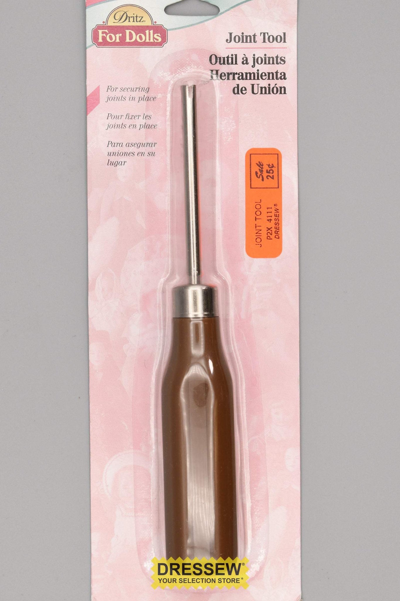 Joint Tool For Use With Doll & Teddy Bear Joints