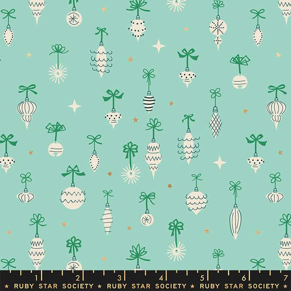Jolly Darlings Ornamentals By Ruby Star Society For Moda Frost / Metallic