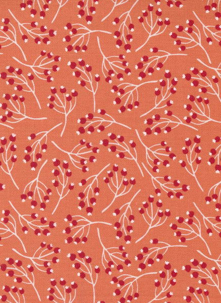 Joyful Joyful Holly Berry By Stacy Iest Hsu For Moda Blush