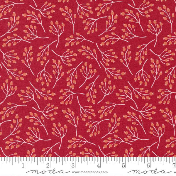 Joyful Joyful Holly Berry By Stacy Iest Hsu For Moda Poinsettia
