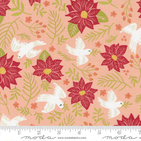 Joyful Joyful Large Floral By Stacy Iest Hsu For Moda Blush