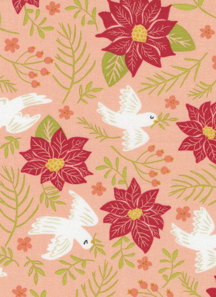 Joyful Joyful Large Floral By Stacy Iest Hsu For Moda Blush