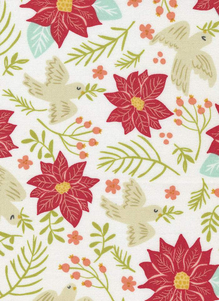 Joyful Joyful Large Floral By Stacy Iest Hsu For Moda Cream
