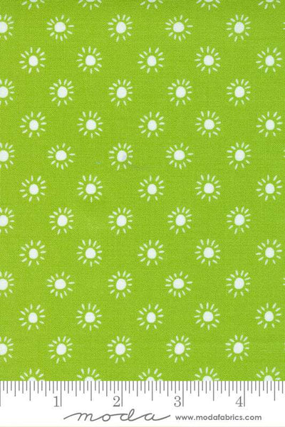 Jungle Paradise Suns by Stacy Iest Hsu for Moda Lime