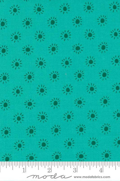 Jungle Paradise Suns by Stacy Iest Hsu for Moda Peacock