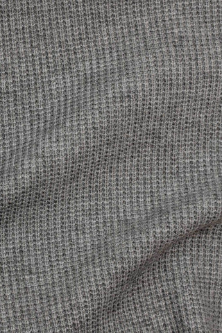 Kelly Rib Sweater Knit Grey