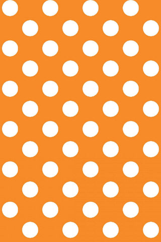 Kimberbell Basics Dots Orange / White