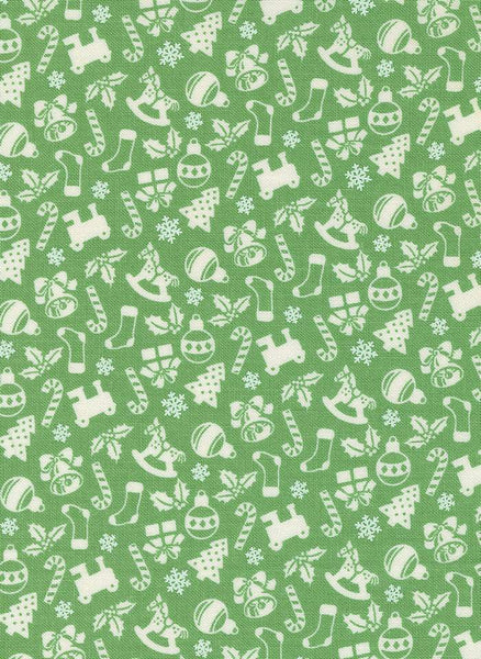 Kitty Christmas Candy Cane Toys By Urban Chiks For Moda Holly