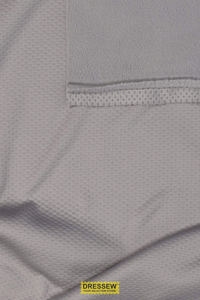 Knit Backed Fleece Light Grey