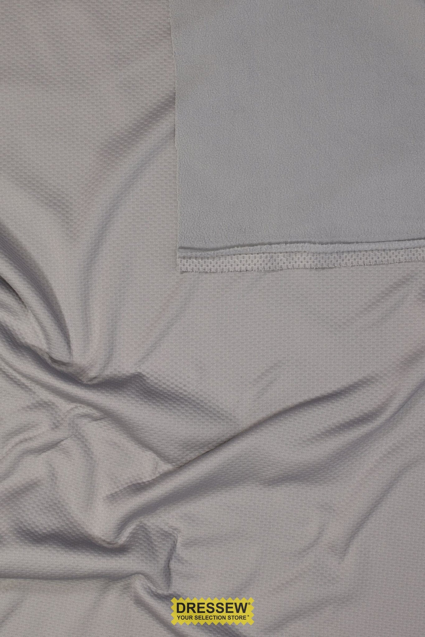 Knit Backed Fleece Light Grey