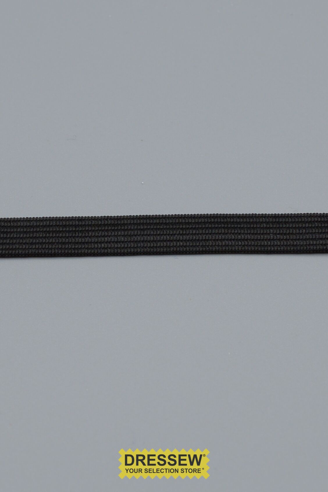 Knit Elastic 10mm Black