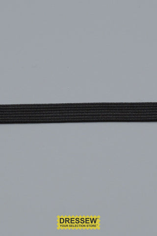 Knit Elastic 10mm Black