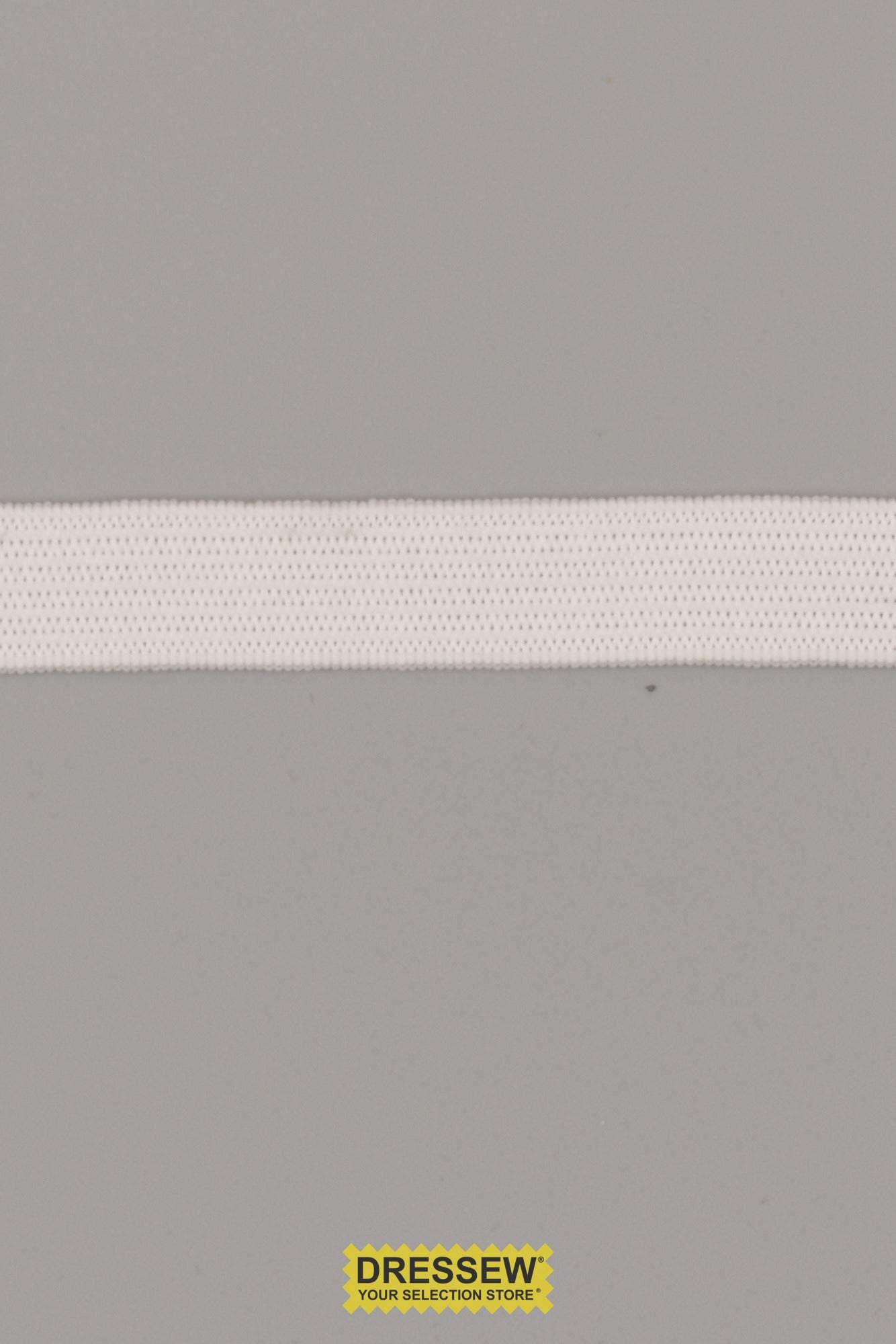 Knit Elastic 10mm White
