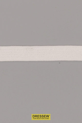 Knit Elastic 10mm White