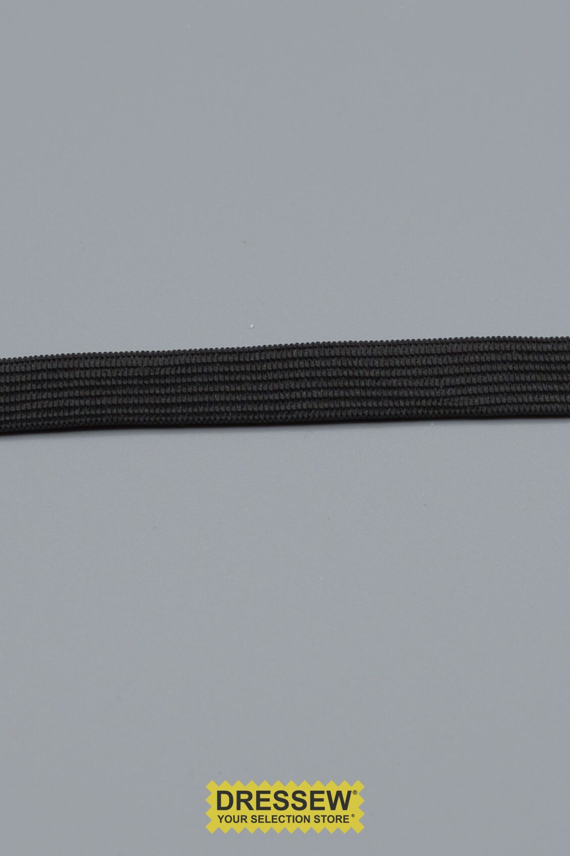 Knit Elastic 13mm (1/2") Black