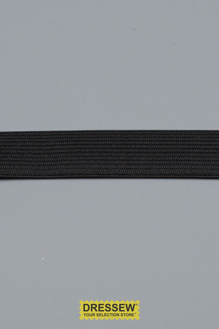 Knit Elastic 19mm (3/4") Black