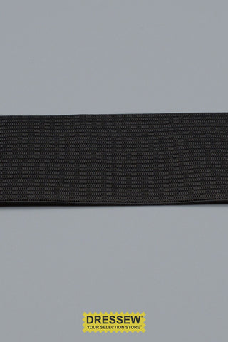 Knit Elastic 38mm (1-1/2") Black