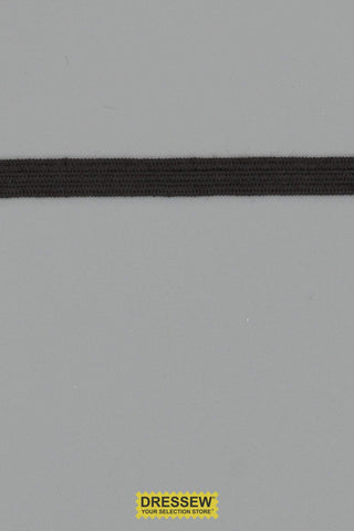 Knit Elastic 6mm (1/4") Black