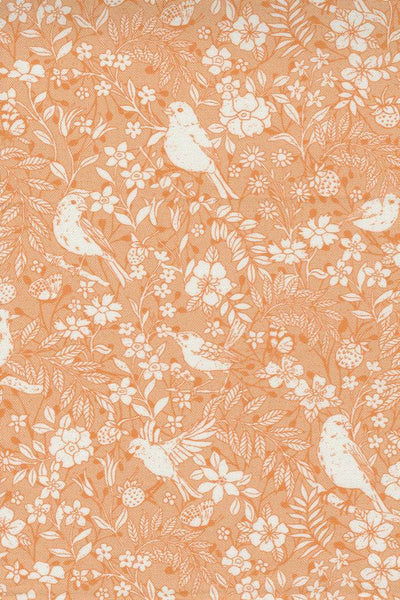 Lady Bird Birdie By Crystal Manning For Moda Cantaloupe