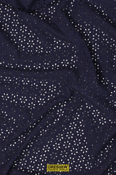 Laser Cut Fancy Navy
