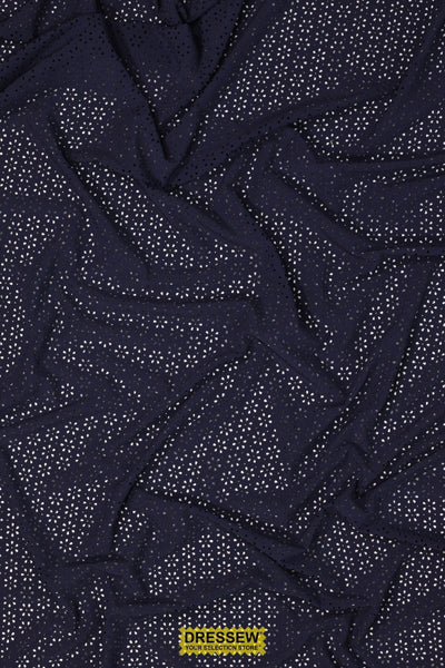 Laser Cut Fancy Navy