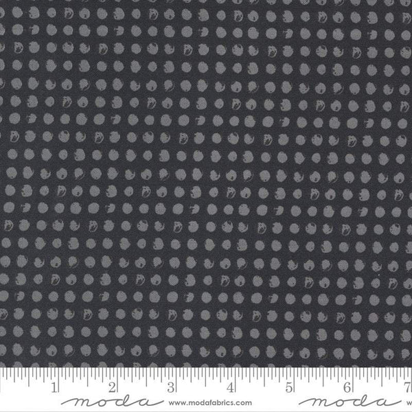 Late October Dots By Sweetwater For Moda Black