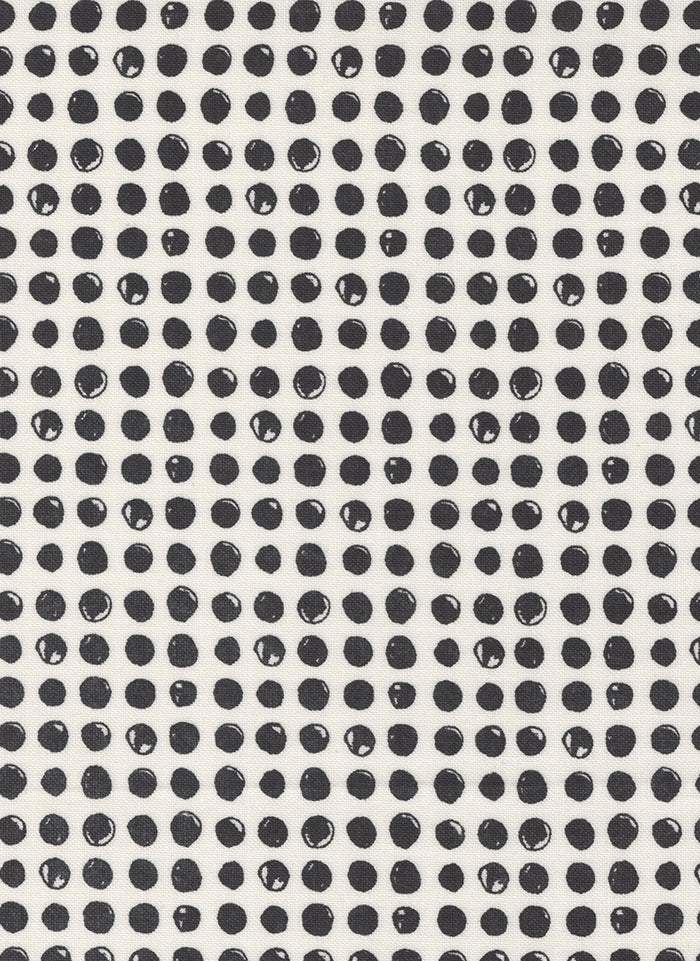 Late October Dots By Sweetwater For Moda Vanilla / Black