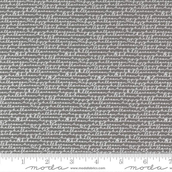 Late October Happy Halloween By Sweetwater For Moda Concrete