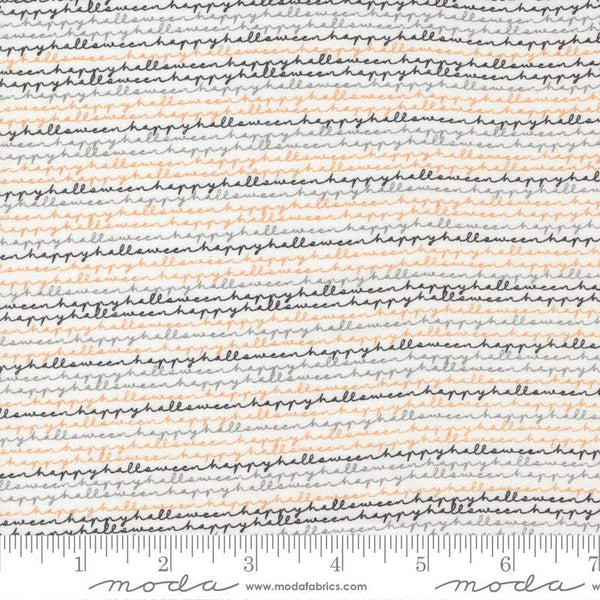 Late October Happy Halloween By Sweetwater For Moda Vanilla / Multi