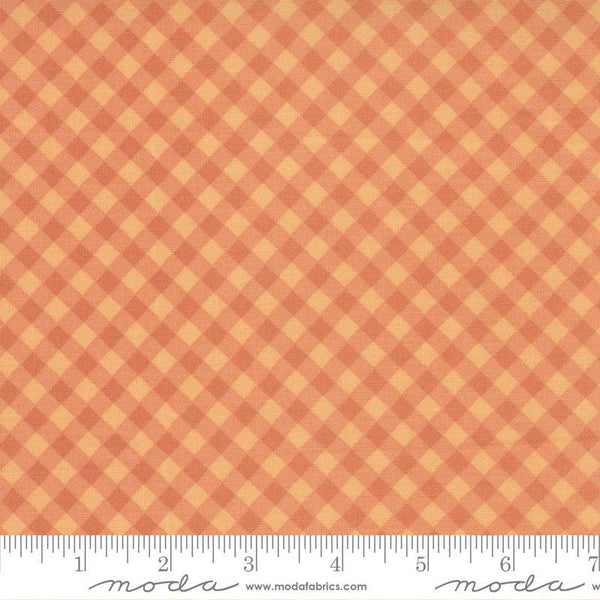 Late October Plaid By Sweetwater For Moda Orange