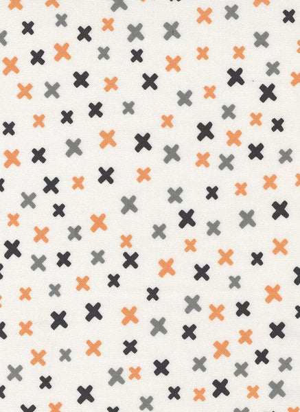 Late October X's By Sweetwater For Moda Vanilla / Multi