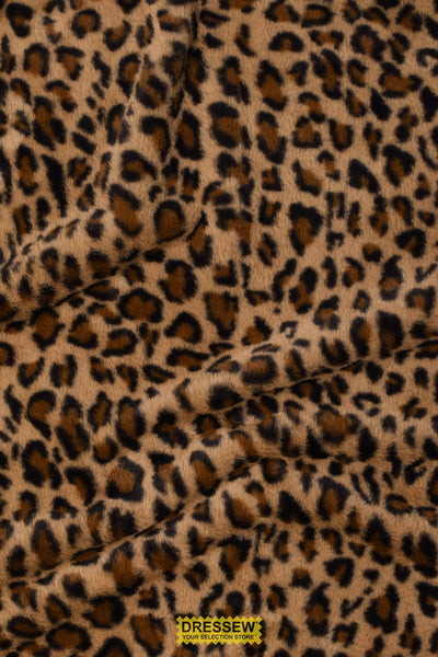 Leopard Faux Fur Brown / Black