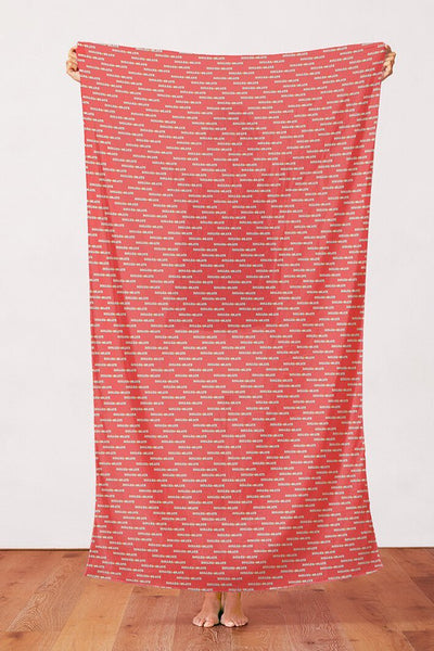 Let the Good Times Roll by Lysa Flower Roller Skate Coral