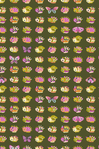 Life Finds A Way Get Out The Way By Cotton + Steel Garden / Metallic