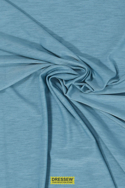Light Weight Jersey Lycra Medium Blue