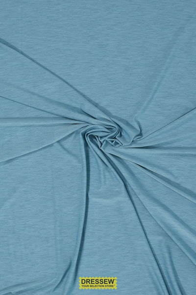 Light Weight Jersey Lycra Medium Blue