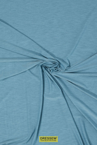 Light Weight Jersey Lycra Medium Blue