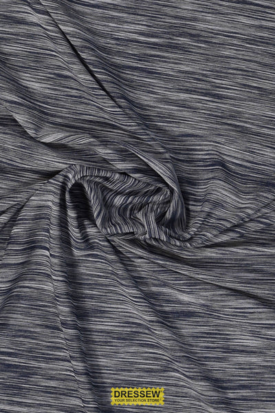 Light Weight Jersey Lycra New Navy Mix