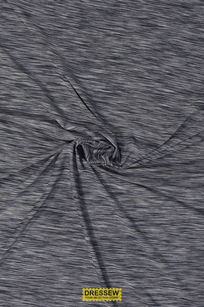 Light Weight Jersey Lycra New Navy Mix