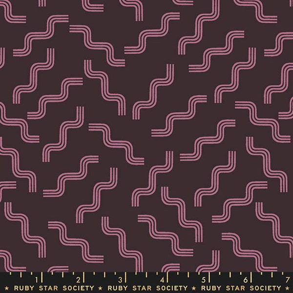 Linear Bacon Or Pasta By Rashida Coleman-Hale Of Ruby Star Society For Moda Caviar