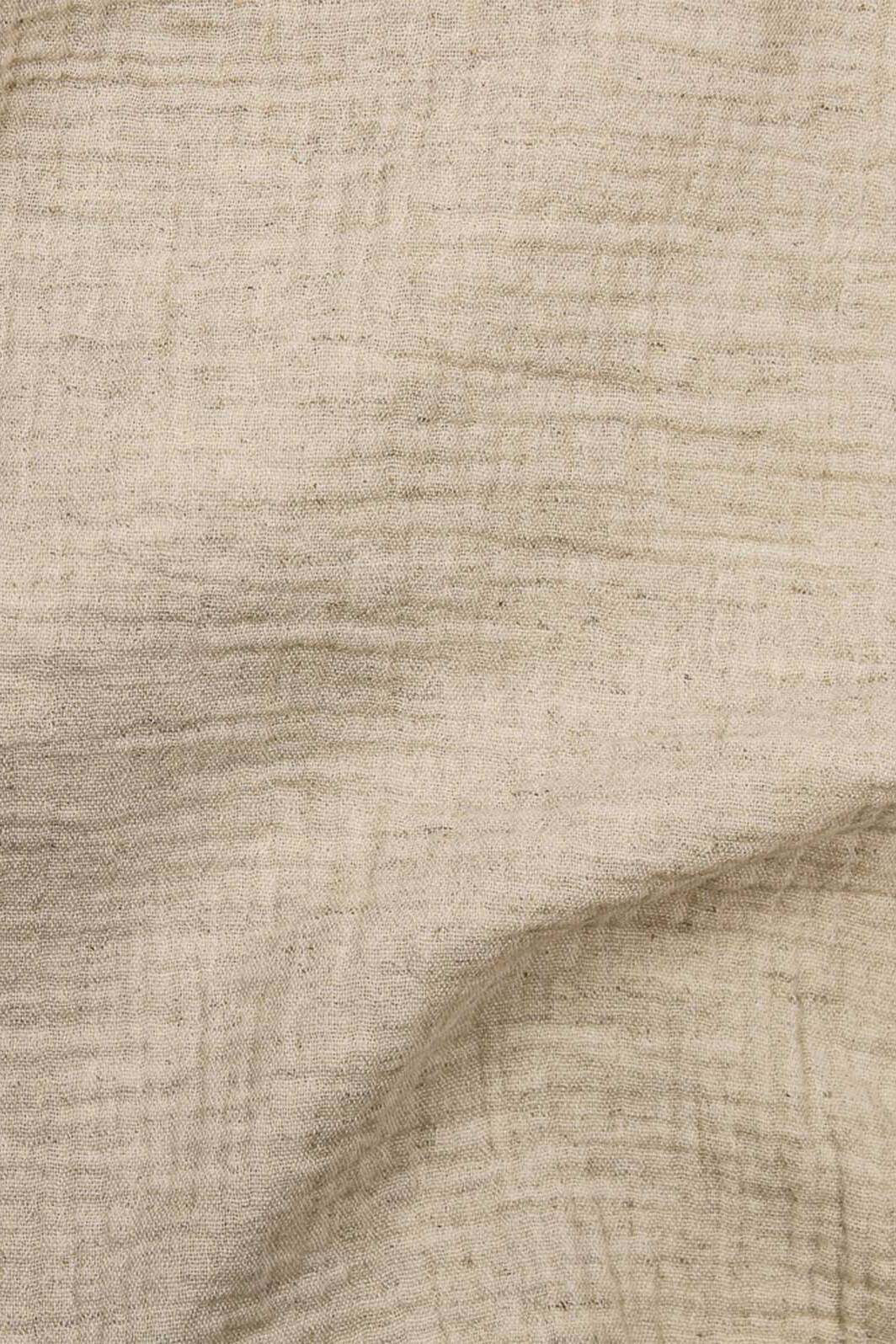 Linen Blend Double Gauze Natural