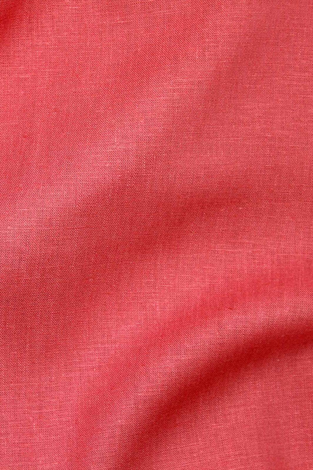 Linen Tencel Blend Coral