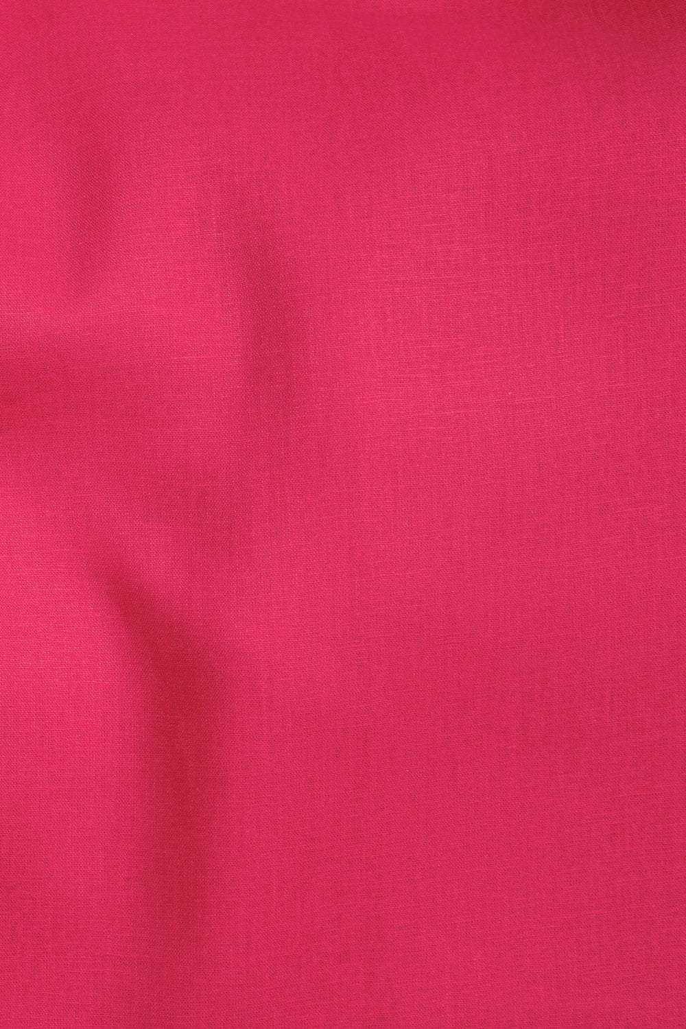 Linen Tencel Blend Hot Pink