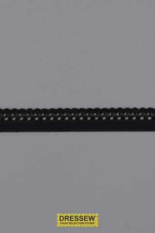 Lingerie Elastic 13mm Black
