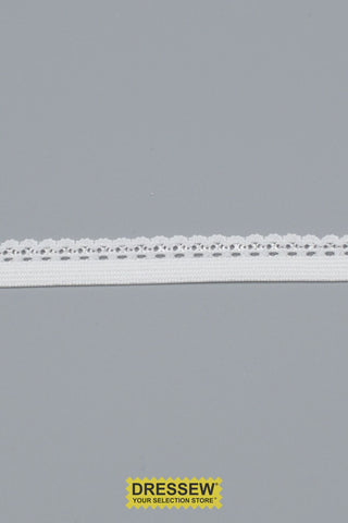 Lingerie Elastic 13mm White
