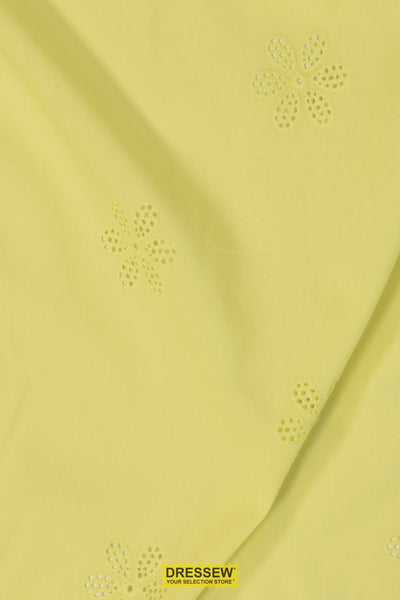 Lizzy Eyelet Chartreuse
