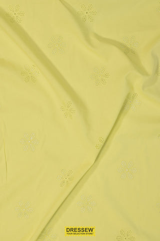 Lizzy Eyelet Chartreuse