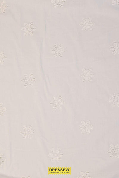 Lizzy Eyelet Off White