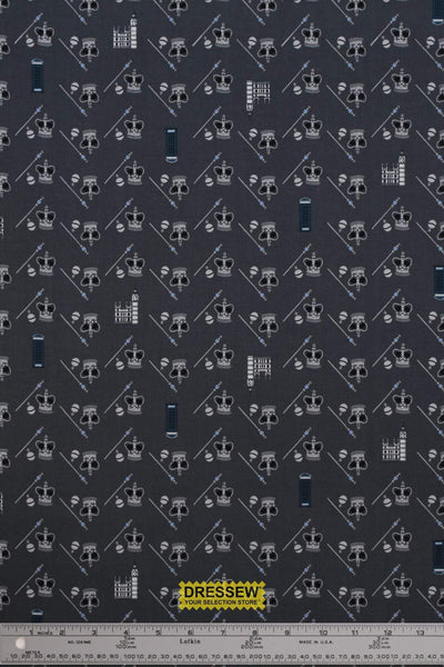 London Town HRH Cotton + Steel Grey